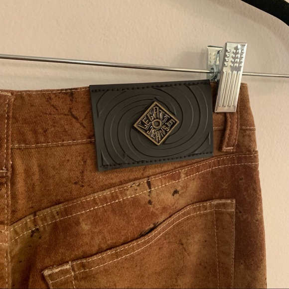 Legatte Jeans Made in Italy Marbled Design Jeans - Picture 7 of 8